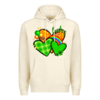 Sandshell st patricks day hearts png Premium Hoodie - NancyCooperArtShop