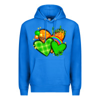 True Royal st patricks day hearts png Premium Hoodie - NancyCooperArtShop