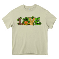 Mossy st patricks day gnomes shamrock horseshoes love Heavy Core Tee - RanaPortraitStore