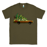 Army Green christmas vacation car Classic Tee - Jasminsmagicworld
