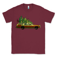 Burgundy christmas vacation car Classic Tee - Jasminsmagicworld