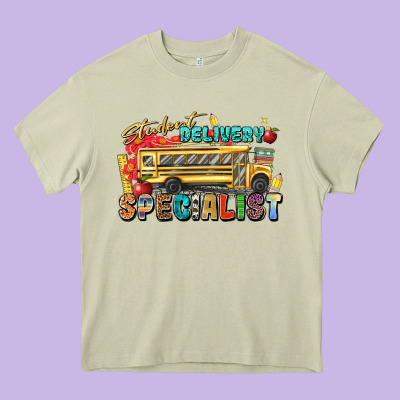 Student Delivery Specialist Heavy Core Tee Designed By Texasbilliewilder