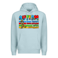 Blue Mist autism accept understand love different Premium Hoodie - JahusDesignShop