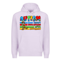 Lilac autism accept understand love different Premium Hoodie - JahusDesignShop
