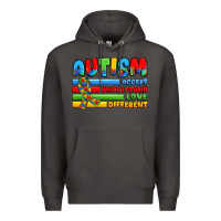 Smoke autism accept understand love different Premium Hoodie - JahusDesignShop