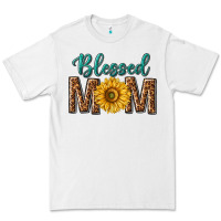 White western blessed mom with sunflower Premium Tee - texasbilliewilder
