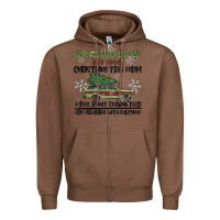 Chestnut christmas tree farm Zipper Hoodie - MaliasSmallBusiness