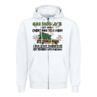White christmas tree farm Zipper Hoodie - MaliasSmallBusiness