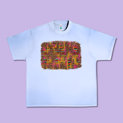 Cinco De Mayo Leopard Glitter Urban Heavy Tee Designed By Artiststas