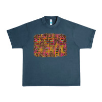 Midnight Navy cinco de mayo leopard glitter Urban Heavy Tee - Artiststas