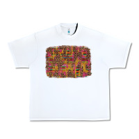 White cinco de mayo leopard glitter Urban Heavy Tee - Artiststas