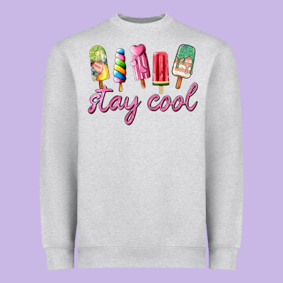 Stay Cool Heavyweight Sweatshirt Designed By Adodesignshop
