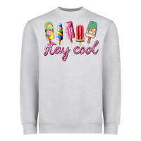 Heather Grey stay cool Heavyweight Sweatshirt - AdoDesignShop