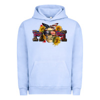 Pigment Grape Ice american mom skull Urban Hoodie - CowGirlArtShop