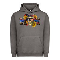 Pigment Tornado american mom skull Urban Hoodie - CowGirlArtShop