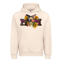 Sandshell american mom skull Urban Hoodie - CowGirlArtShop