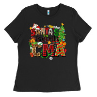 Black santa's favorite cma Ladies Tee - Zillion Design Studio