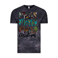 Cloud Black merry christmas Vintage Tee - JahusDesignShop