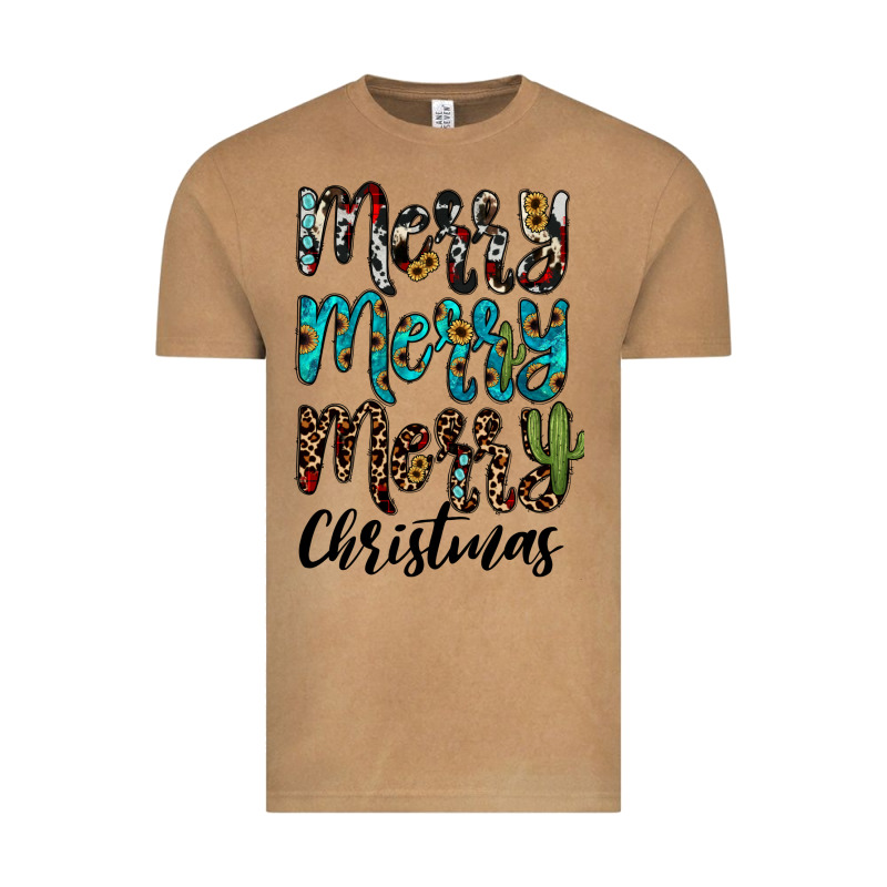 Merry Christmas Vintage Tee by JahusDesignShop | Teevron