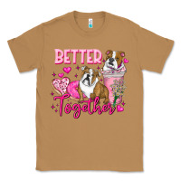 Toasted Coconut Be Mine Valentine Dog Classic Tee - CowhideDigitalArt