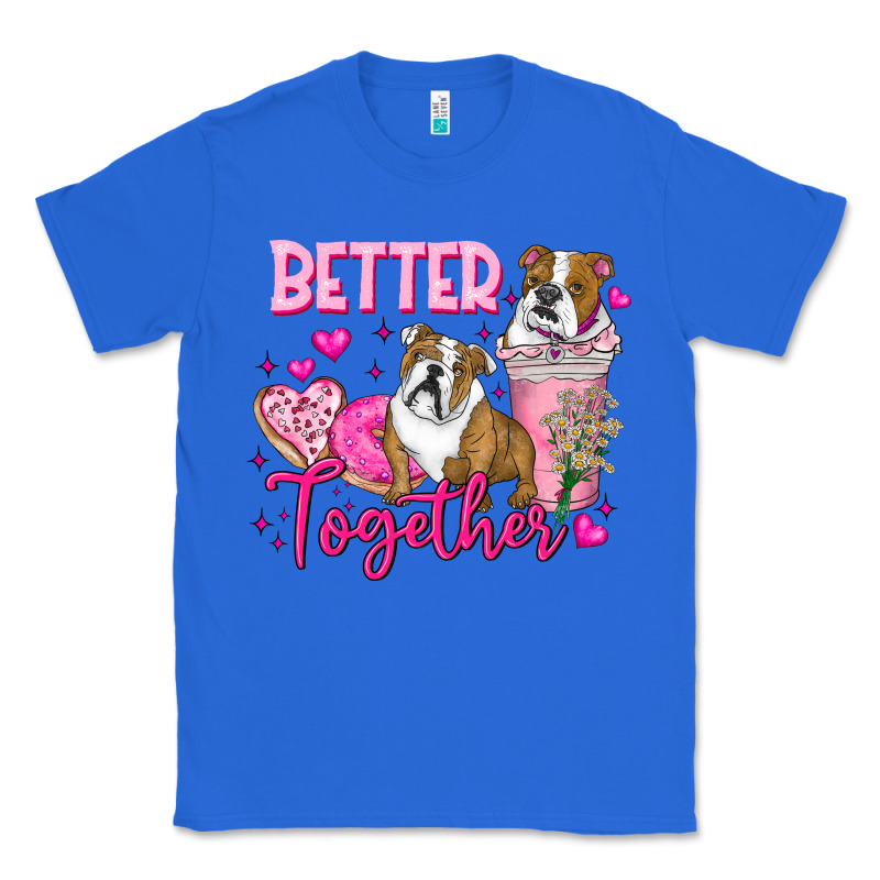 Be Mine Valentine Dog Classic Tee by CowhideDigitalArt | Teevron
