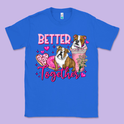 Be Mine Valentine Dog Classic Tee Designed By Cowhidedigitalart