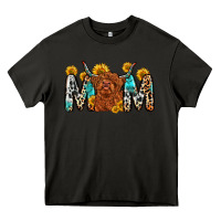 Asphalt mom cow Heavy Core Tee - Zillion Design Studio
