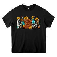 Black mom cow Heavy Core Tee - Zillion Design Studio