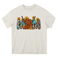 Cream mom cow Heavy Core Tee - Zillion Design Studio