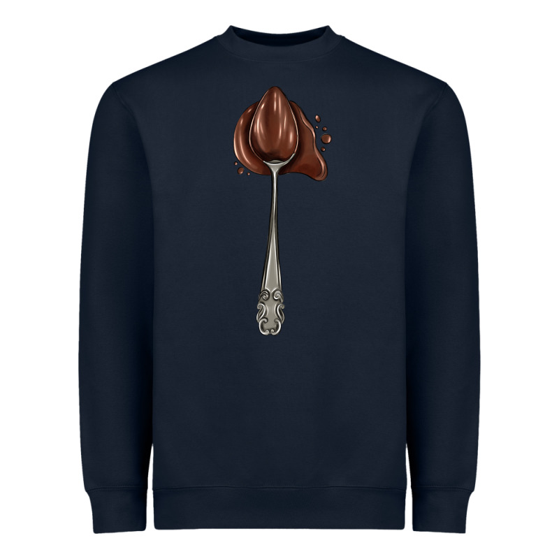 Spoon With Chocolate Heavyweight Sweatshirt by AdoDesignShop | Teevron