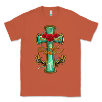 Copper cross faith Classic Tee - BarkalooDesign