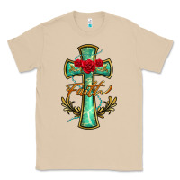 Mushroom cross faith Classic Tee - BarkalooDesign