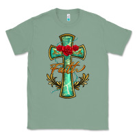 Sage cross faith Classic Tee - BarkalooDesign