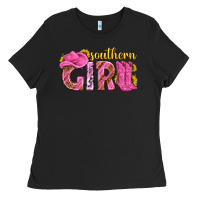 Black southern girl western Ladies Tee - texasbilliewilder