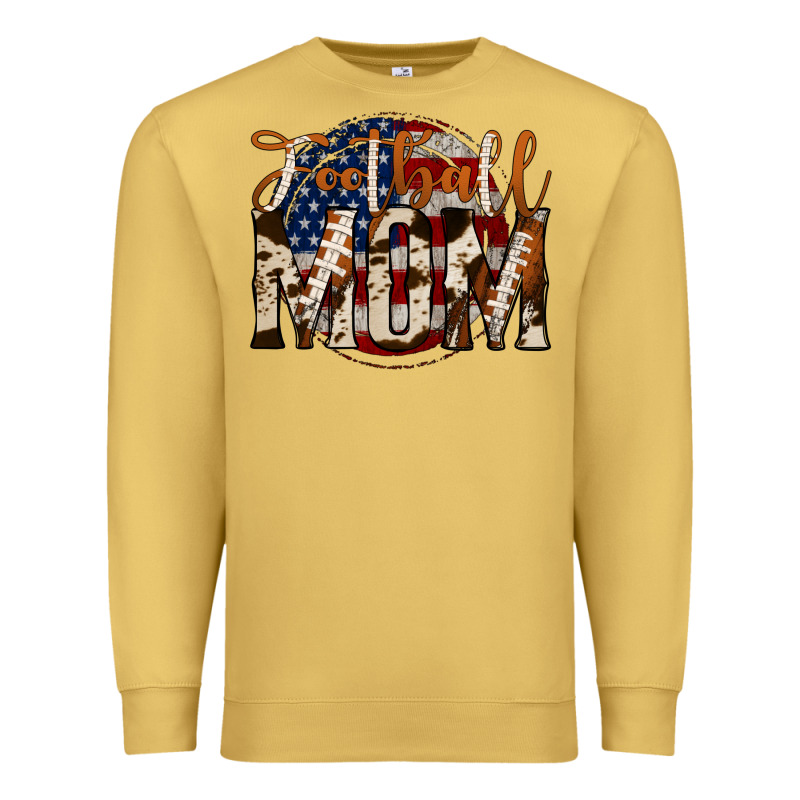 Football Mom Premium Sweatshirt by Jasminsmagicworld | Teevron