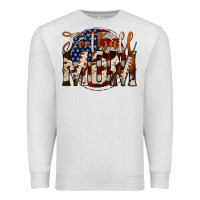 Oatmeal Heather football mom Premium Sweatshirt - Jasminsmagicworld