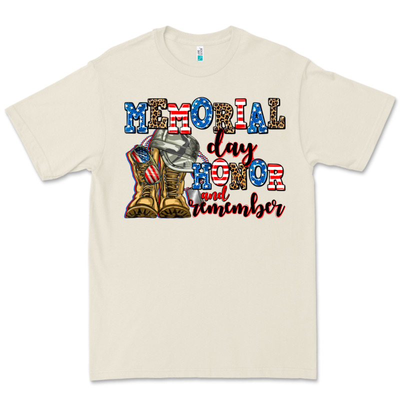 Memorial Day Honor And Remember Premium Tee by AdoDesignShop | Teevron