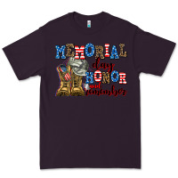 Plum memorial day honor and remember Premium Tee - AdoDesignShop