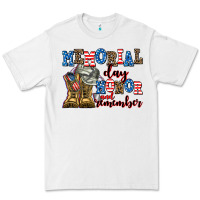 White memorial day honor and remember Premium Tee - AdoDesignShop