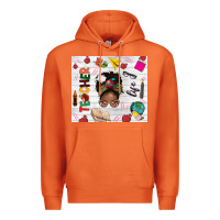 Carrot afro teacher life Premium Hoodie - NancyCooperArtShop