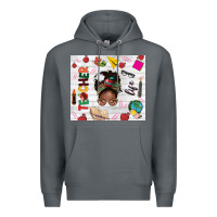Rock afro teacher life Premium Hoodie - NancyCooperArtShop