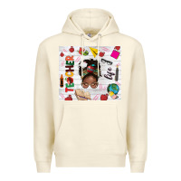 Sandshell afro teacher life Premium Hoodie - NancyCooperArtShop