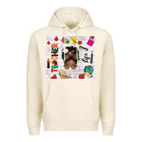 Tofu afro teacher life Premium Hoodie - NancyCooperArtShop
