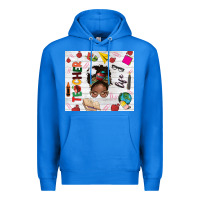 True Royal afro teacher life Premium Hoodie - NancyCooperArtShop