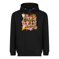 Black fall  lunch lady Heavyweight Hoodie - BarkalooDesign