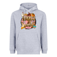 Heather Grey fall  lunch lady Heavyweight Hoodie - BarkalooDesign
