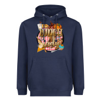 Navy fall  lunch lady Heavyweight Hoodie - BarkalooDesign