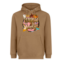 Toasted Coconut fall  lunch lady Heavyweight Hoodie - BarkalooDesign
