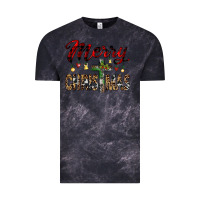 Cloud Black merry christmas Vintage Tee - JahusDesignShop