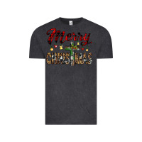 Vintage Black merry christmas Vintage Tee - JahusDesignShop